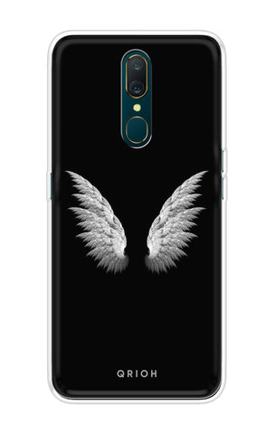 White Angel Wings Oppo A9 Back Cover