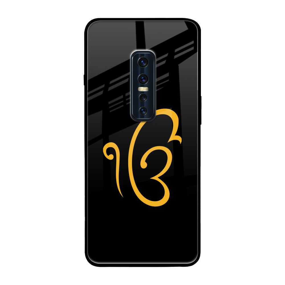 Luxury Fashion Initial Vivo V17 Pro Glass Back Cover Online
