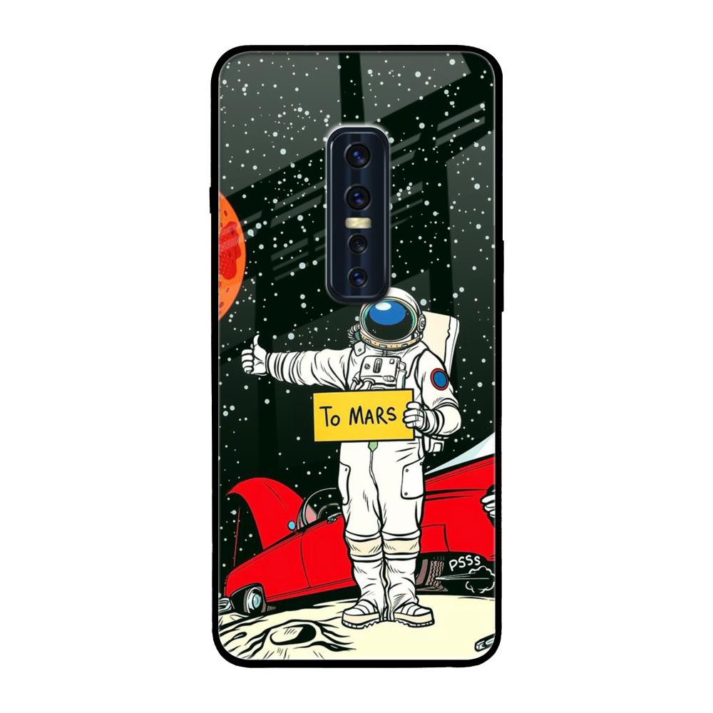 Astronaut on Mars Vivo V17 Pro Glass Back Cover Online