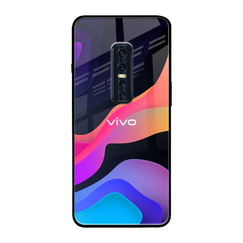 Colorful Fluid Vivo V17 Pro Glass Back Cover Online