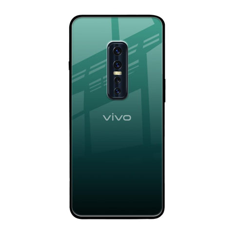 Palm Green Vivo V17 Pro Glass Back Cover Online