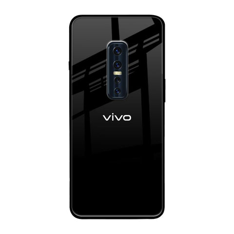 Jet Black Vivo V17 Pro Glass Back Cover Online