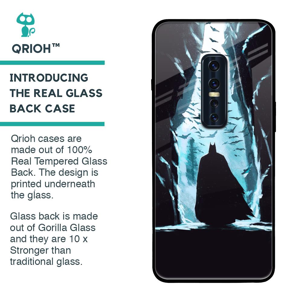 Dark Man In Cave Glass Case for Vivo V17 Pro