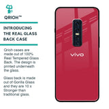 Solo Maroon Glass case for Vivo V17 Pro