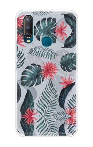 Retro Floral Leaf Vivo U10 Back Cover