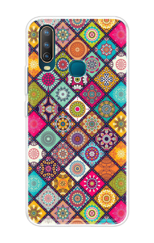 Multicolor Mandala Vivo U10 Back Cover