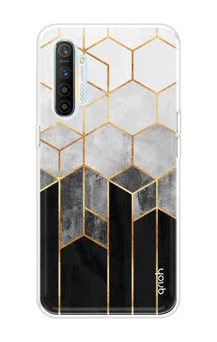 Hexagonal Pattern Realme XT Back Cover