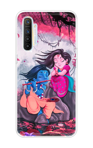 Radha Krishna Art Realme XT Back Cover