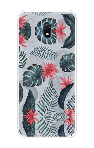 Retro Floral Leaf Xiaomi Redmi 8A Back Cover