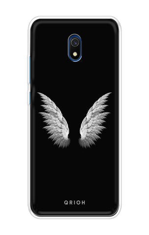 White Angel Wings Xiaomi Redmi 8A Back Cover