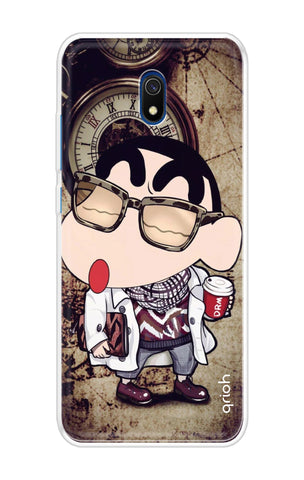 Nerdy Shinchan Xiaomi Redmi 8A Back Cover