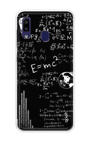 Equation Doodle Samsung Galaxy M10s Back Cover