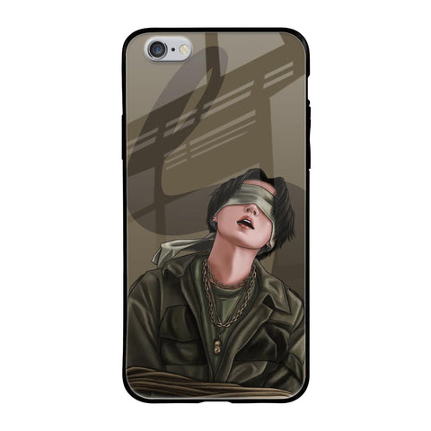 Blind Fold iPhone 6S Glass Back Cover Online