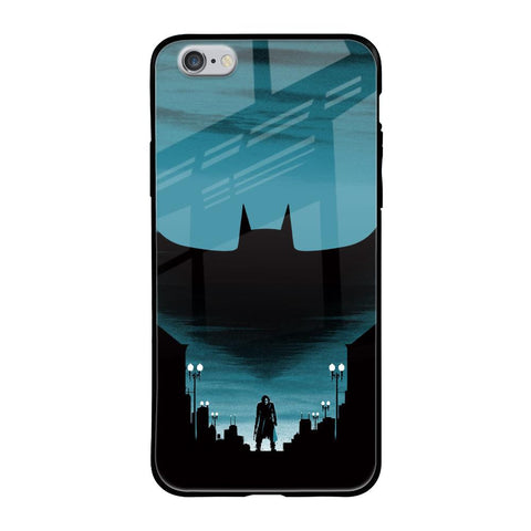 Cyan Bat iPhone 6S Glass Back Cover Online