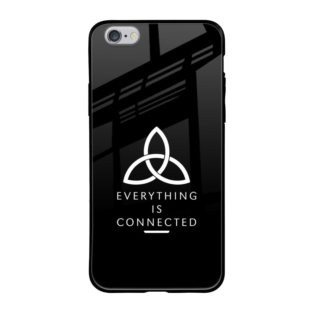 Everything Is Connected iPhone 6S Glass Back Cover Online