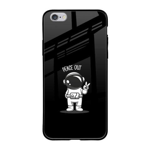 Peace Out Astro iPhone 6S Glass Back Cover Online