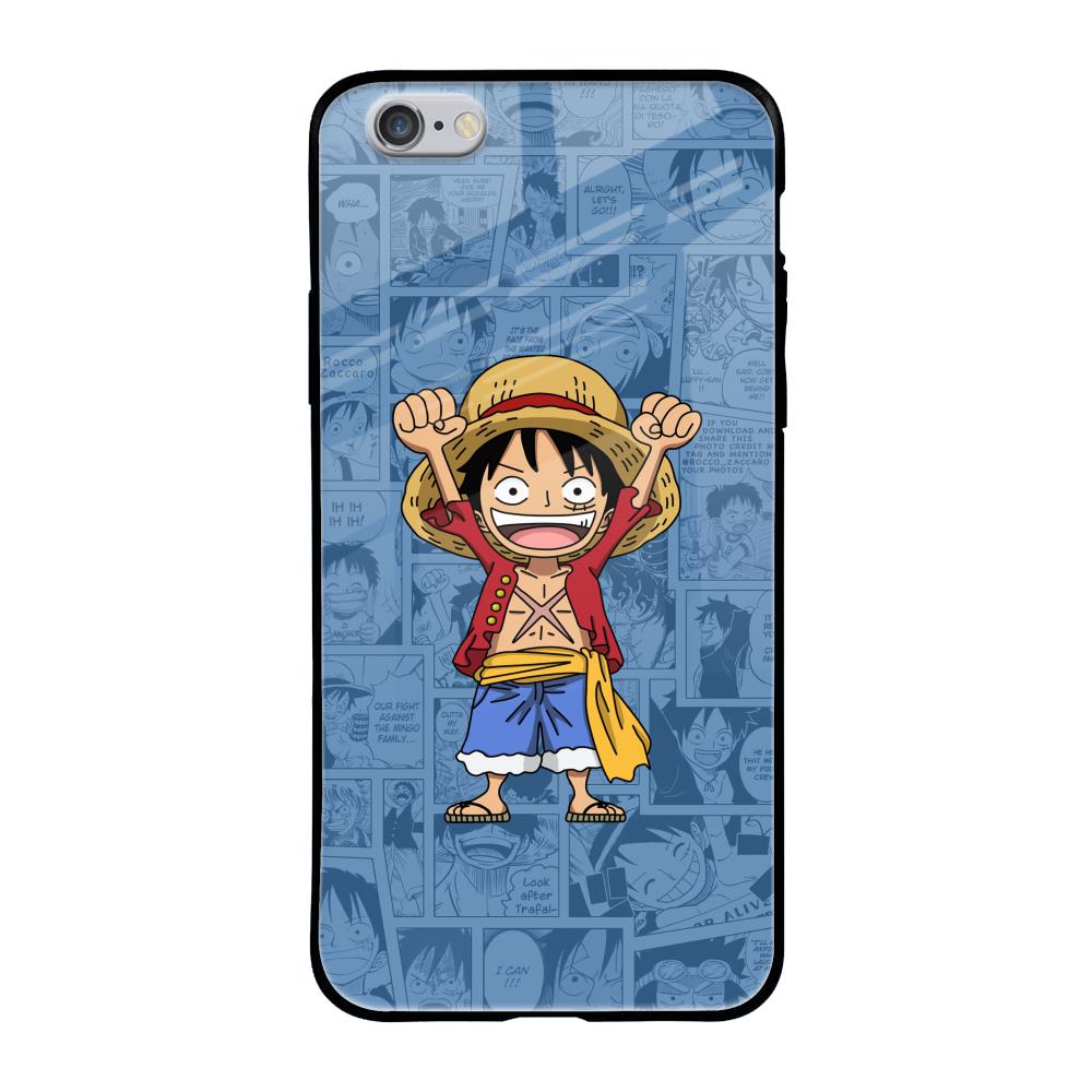Chubby Anime iPhone 6S Glass Back Cover Online