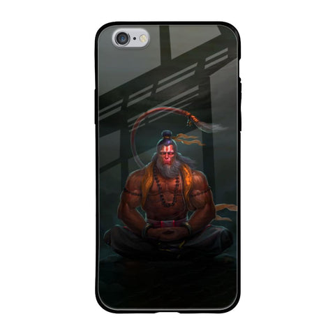 Lord Hanuman Animated iPhone 6S Glass Back Cover Online