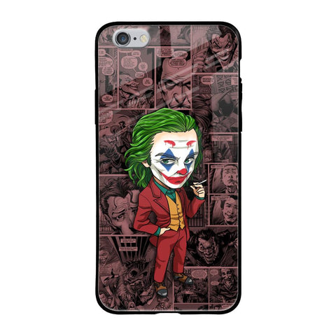 Joker Cartoon iPhone 6S Glass Back Cover Online