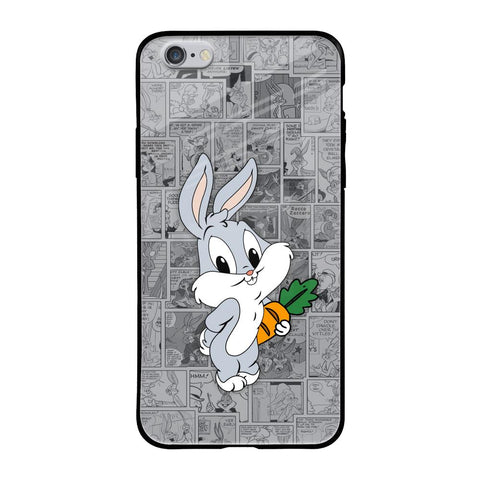 Cute Baby Bunny iPhone 6S Glass Back Cover Online