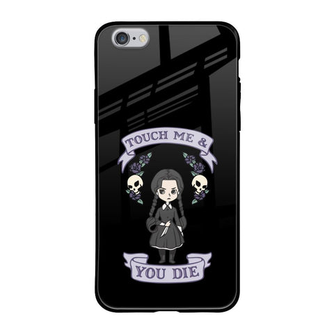 Touch Me & You Die iPhone 6S Glass Back Cover Online