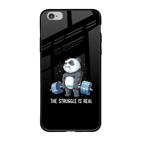 Real Struggle iPhone 6S Glass Back Cover Online