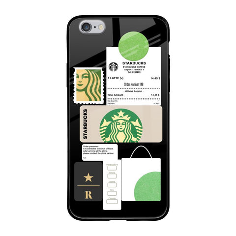 Coffee Latte iPhone 6S Glass Back Cover Online