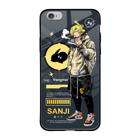 Cool Sanji iPhone 6S Glass Back Cover Online