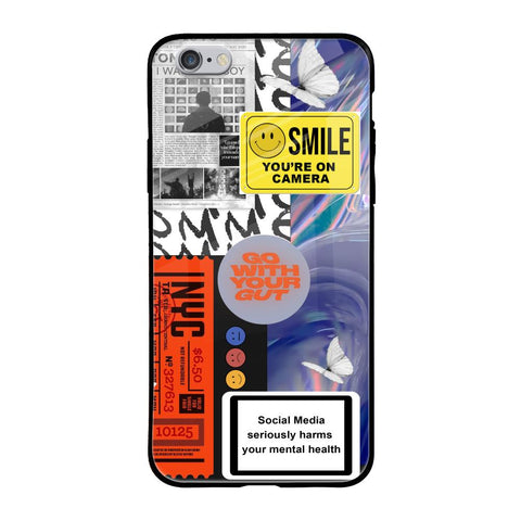 Smile for Camera iPhone 6S Glass Back Cover Online