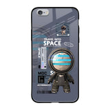 Space Travel iPhone 6S Glass Back Cover Online
