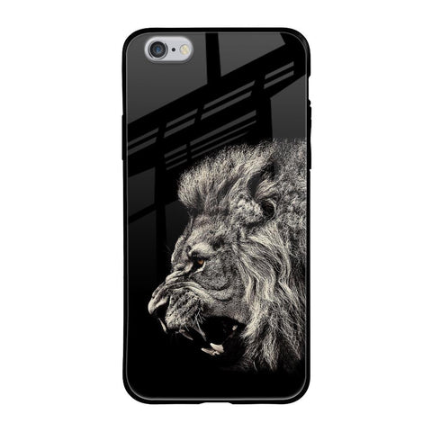 Brave Lion iPhone 6S Glass Back Cover Online