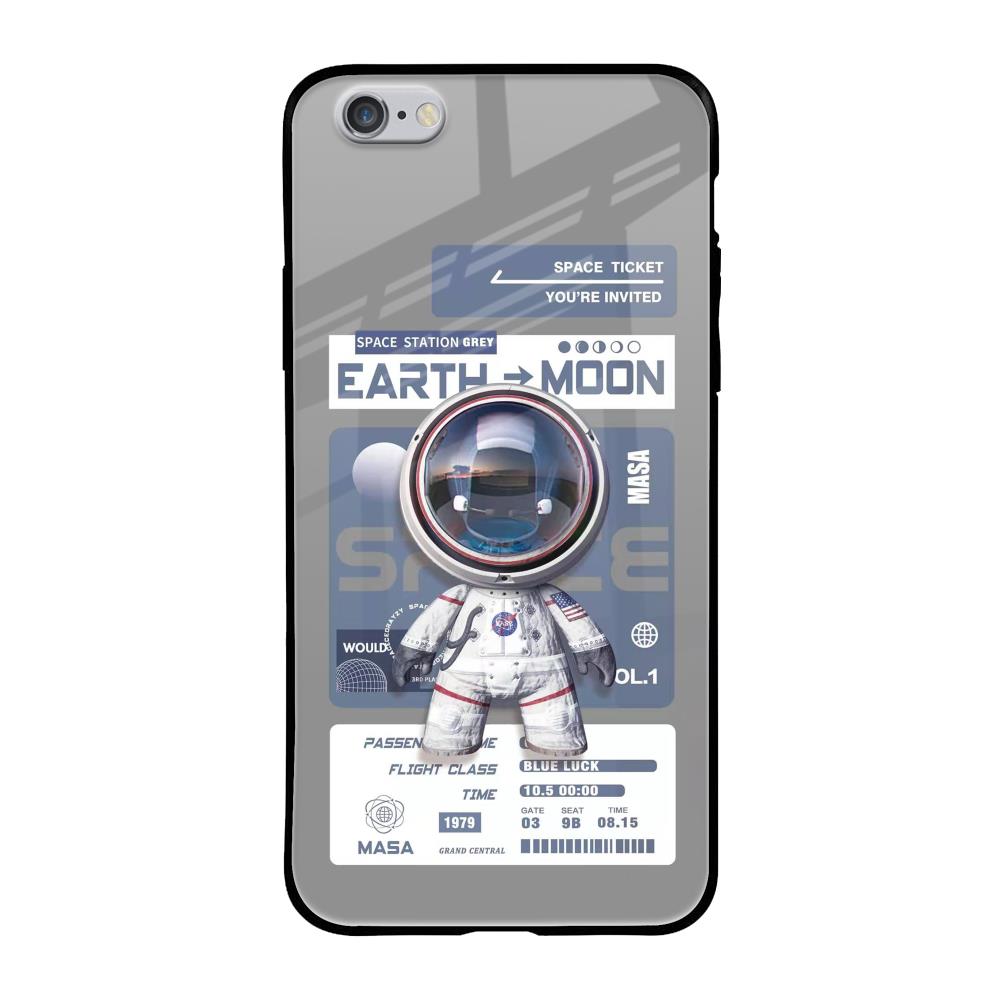 Space Flight Pass iPhone 6S Glass Back Cover Online