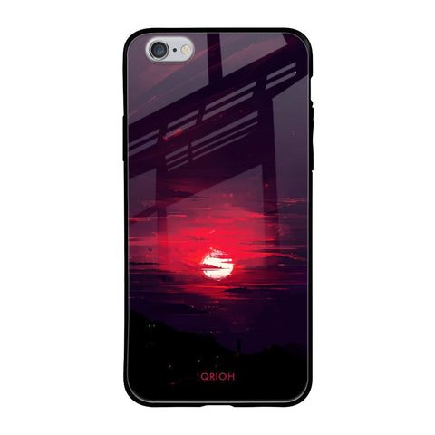 Morning Red Sky iPhone 6S Glass Cases & Covers Online