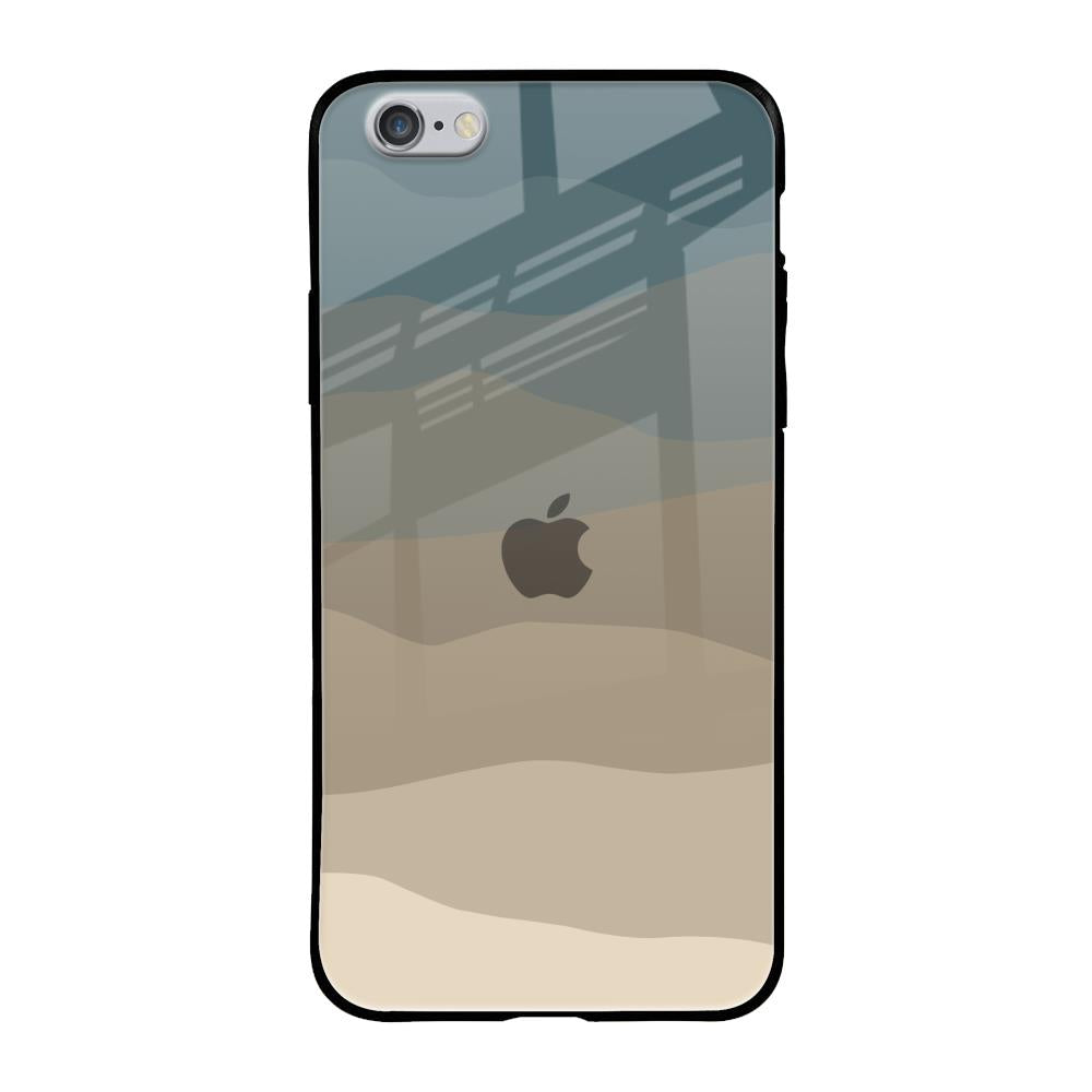 Abstract Mountain Pattern iPhone 6S Glass Back Cover Online