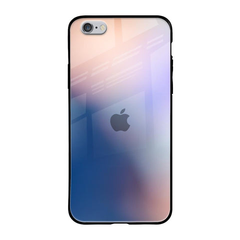 Blue Mauve Gradient iPhone 6S Glass Back Cover Online