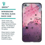 Space Doodles Glass Case for iPhone 6S