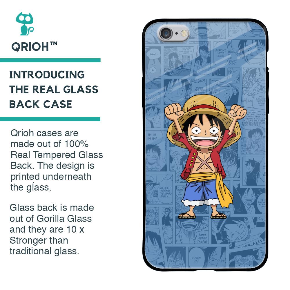 Chubby Anime Glass Case for iPhone 6S