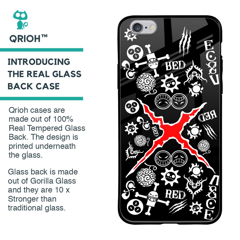 Red Zone Glass Case for iPhone 6S