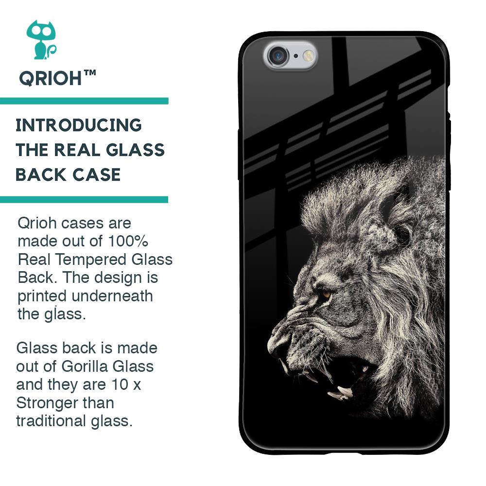 Brave Lion Glass case for iPhone 6S