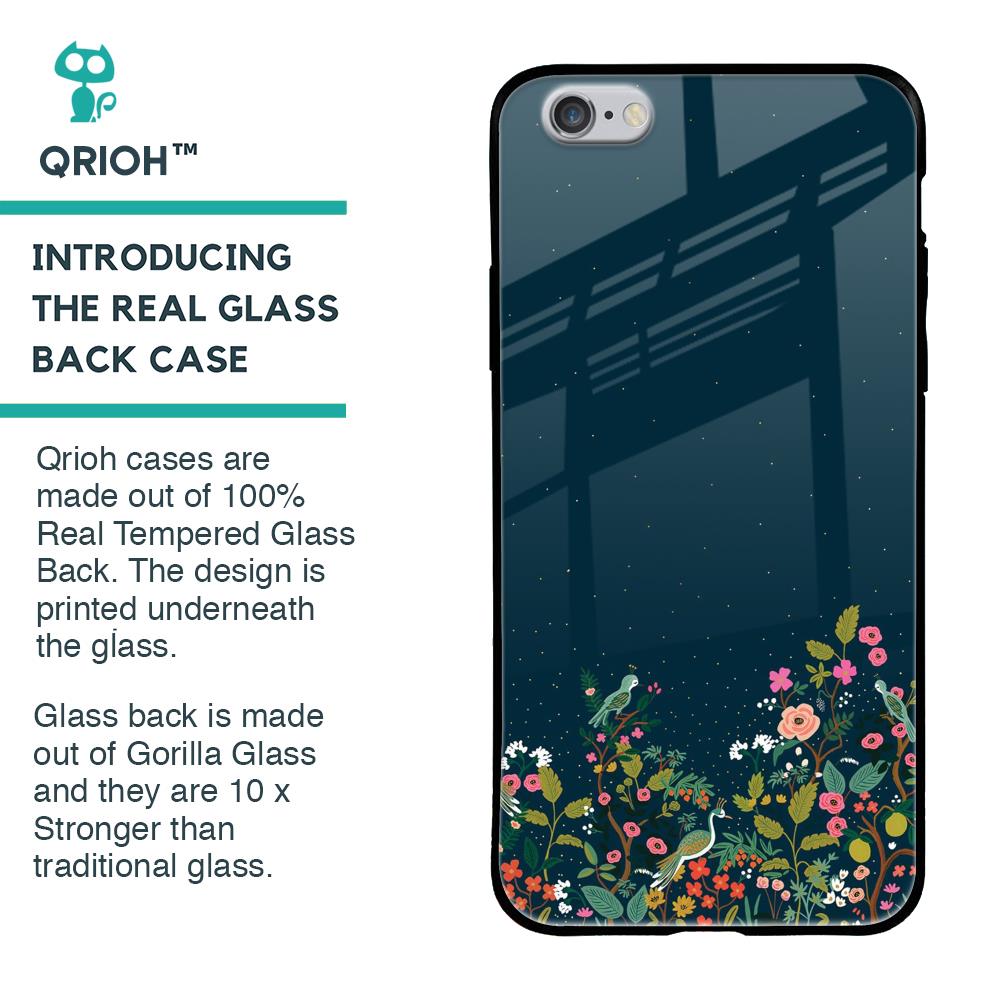 Small Garden Glass Case For iPhone 6S