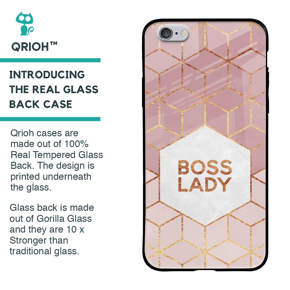 Boss Lady Glass Case for iPhone 6S