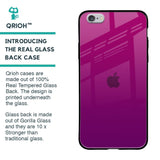 Magenta Gradient Glass Case For iPhone 6S
