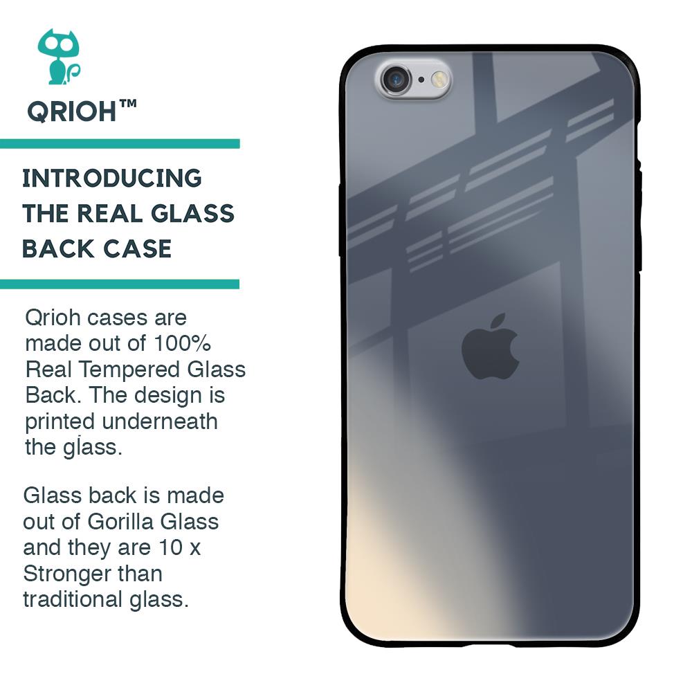 Metallic Gradient Glass Case for iPhone 6S
