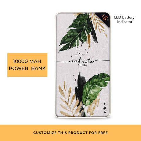 Seascape Shrub Customized Power Bank