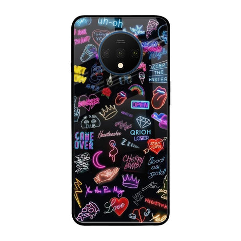 Accept The Mystery OnePlus 7T Glass Back Cover Online