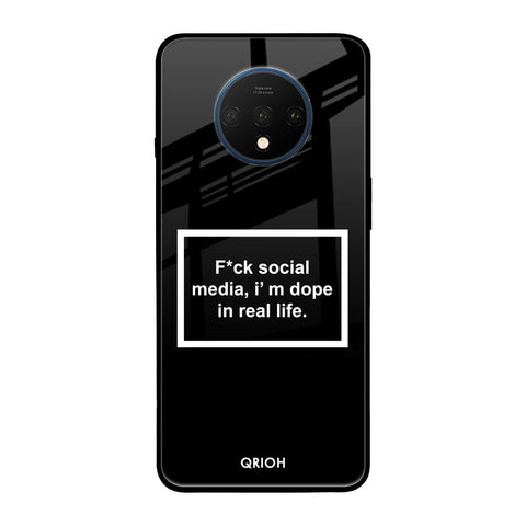 Dope In Life OnePlus 7T Glass Back Cover Online