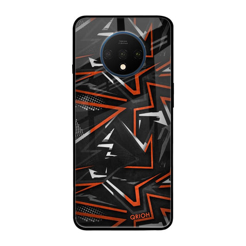 Vector Art OnePlus 7T Glass Back Cover Online