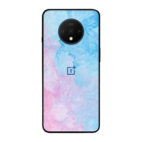 Mixed Watercolor OnePlus 7T Glass Back Cover Online