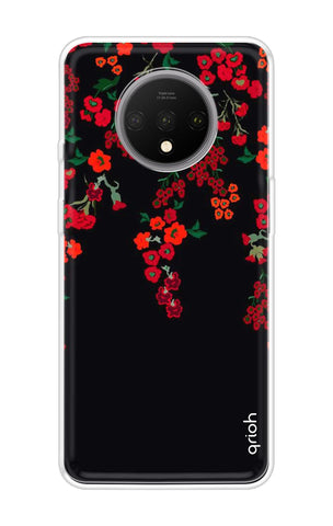 Floral Deco OnePlus 7T Back Cover