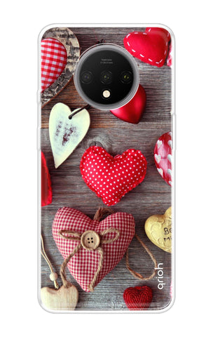 Valentine Hearts OnePlus 7T Back Cover